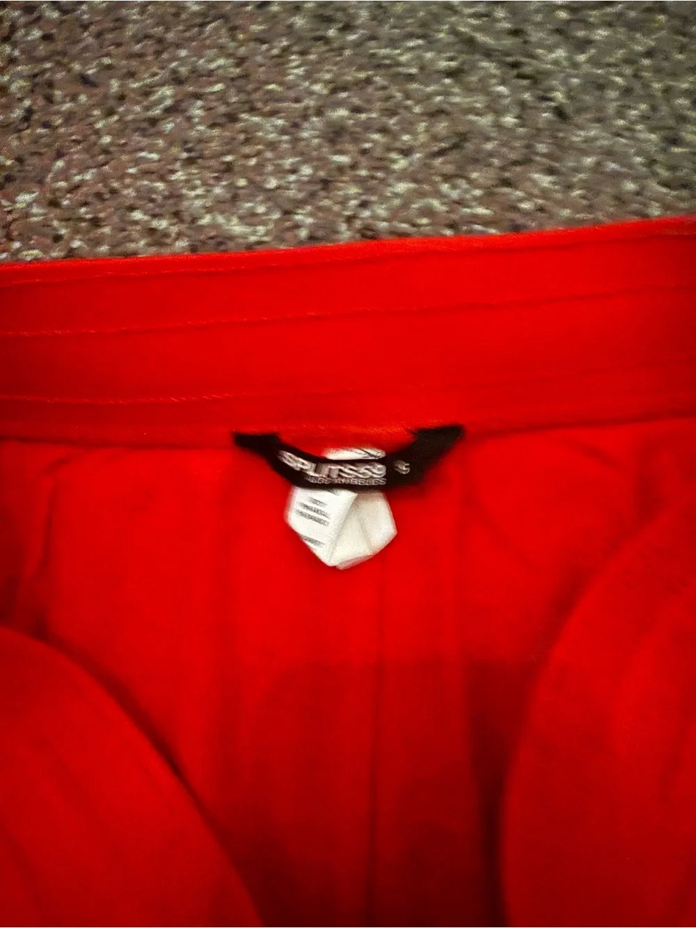 Splendid Red Athletic Drawstring Shorts - Picture 2 of 3